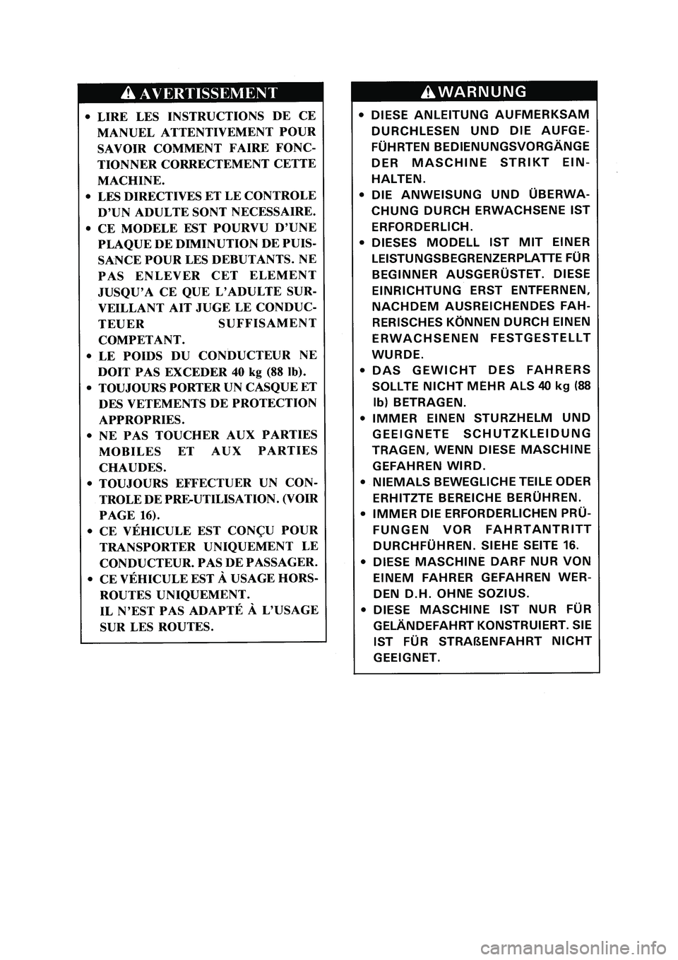 YAMAHA PW80 2005  Notices Demploi (in French)  3RV 8E 1  04.4.13 10:04      5  