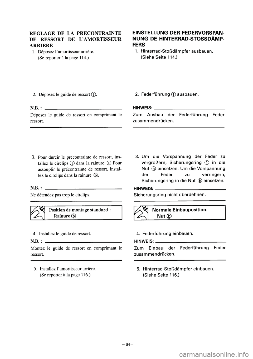 YAMAHA PW80 2005 Notices Demploi (in French) 3RV 8E 2 04.4.13 10:14 33 YAMAHA PW80 2005 Notices Demploi (in French) 3RV 8E 2 04.4.13 10:14 33
