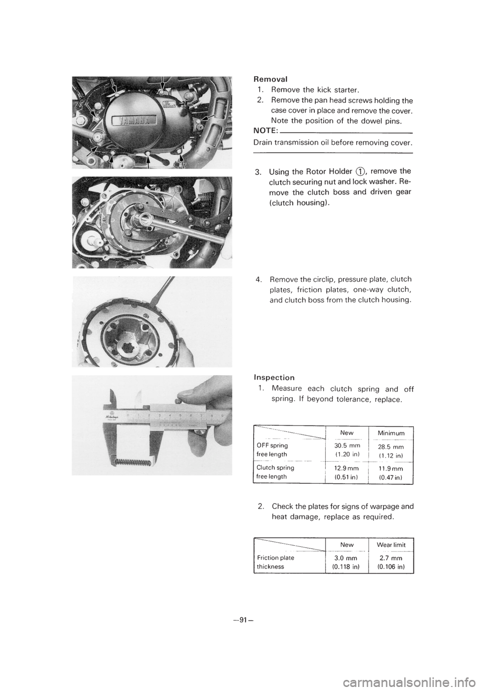 YAMAHA PW80 2003 Notices Demploi (in French) *2/3=PW80-3RV-8B 01.4.16 3:47 PM Page 46 YAMAHA PW80 2003 Notices Demploi (in French) *2/3=PW80-3RV-8B 01.4.16 3:47 PM Page 46