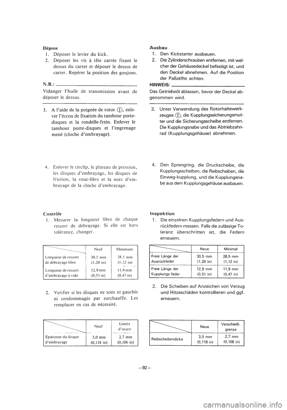 YAMAHA PW80 2003 Notices Demploi (in French) *2/3=PW80-3RV-8B 01.4.16 3:47 PM Page 47 YAMAHA PW80 2003 Notices Demploi (in French) *2/3=PW80-3RV-8B 01.4.16 3:47 PM Page 47