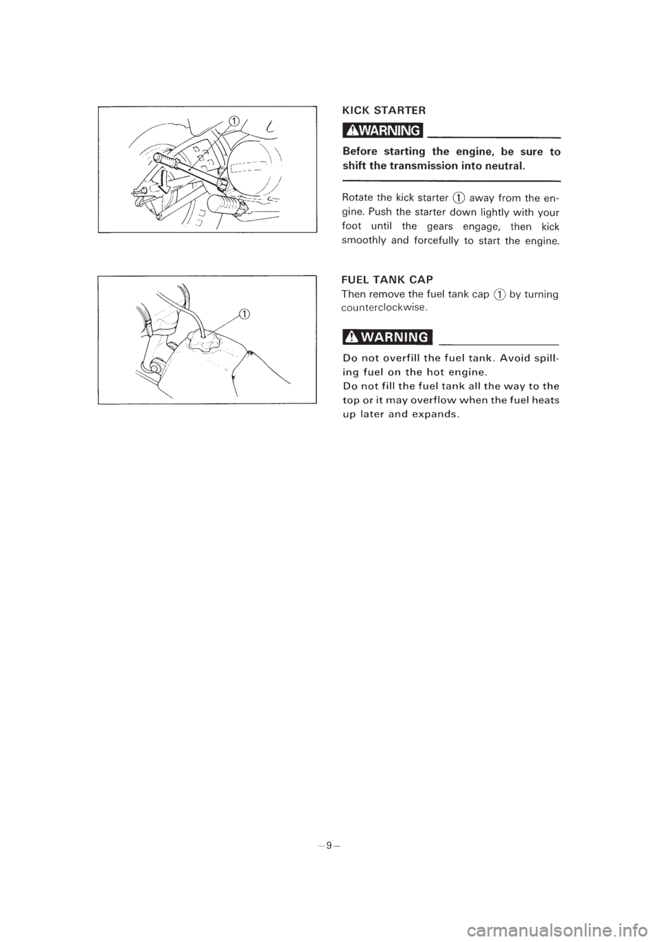 YAMAHA PW80 2003 Owners Manual *1/3=PW80-3RV-8B 01.4.16 2:56 PM Page 28 YAMAHA PW80 2003 Owners Manual *1/3=PW80-3RV-8B 01.4.16 2:56 PM Page 28