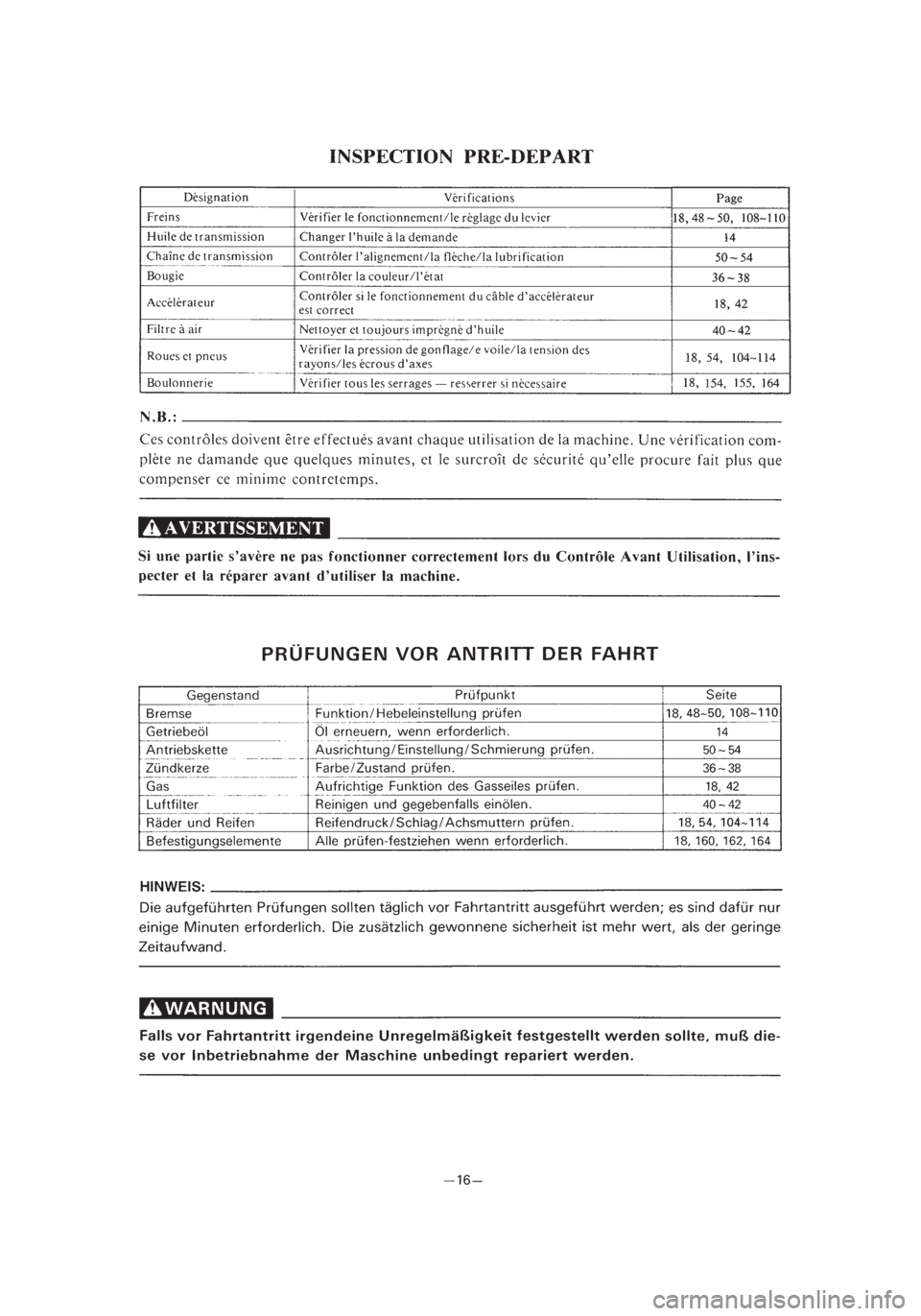 YAMAHA PW80 2003 Owners Guide *1/3=PW80-3RV-8B 01.4.16 2:58 PM Page 35 YAMAHA PW80 2003 Owners Guide *1/3=PW80-3RV-8B 01.4.16 2:58 PM Page 35