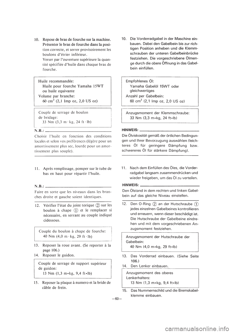YAMAHA PW80 2003  Notices Demploi (in French) *2/3=PW80-3RV-8B  01.4.16 3:37 PM  Page 15 