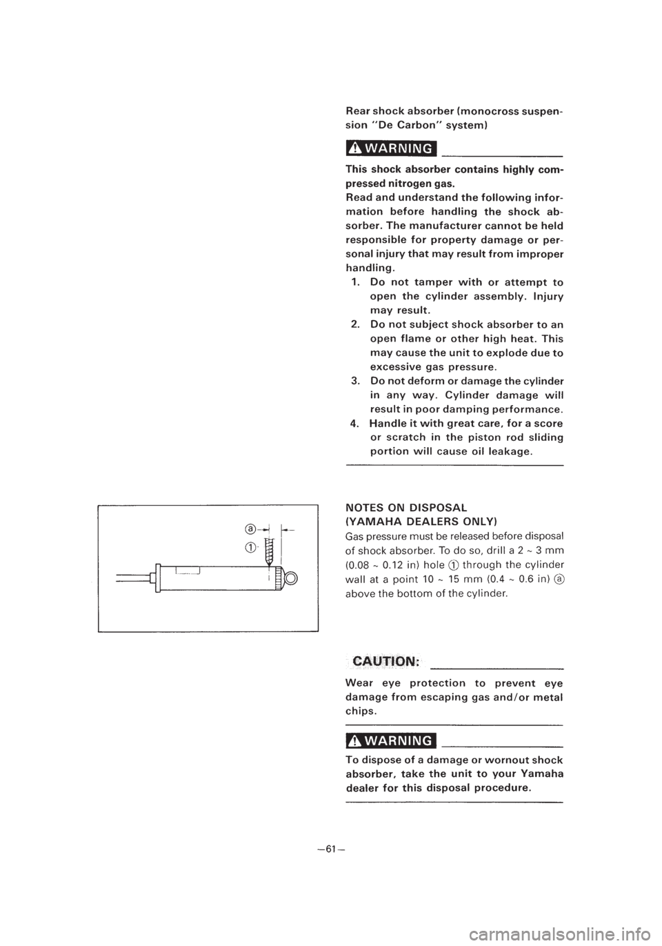 YAMAHA PW80 2003  Notices Demploi (in French) *2/3=PW80-3RV-8B  01.4.16 3:37 PM  Page 16 