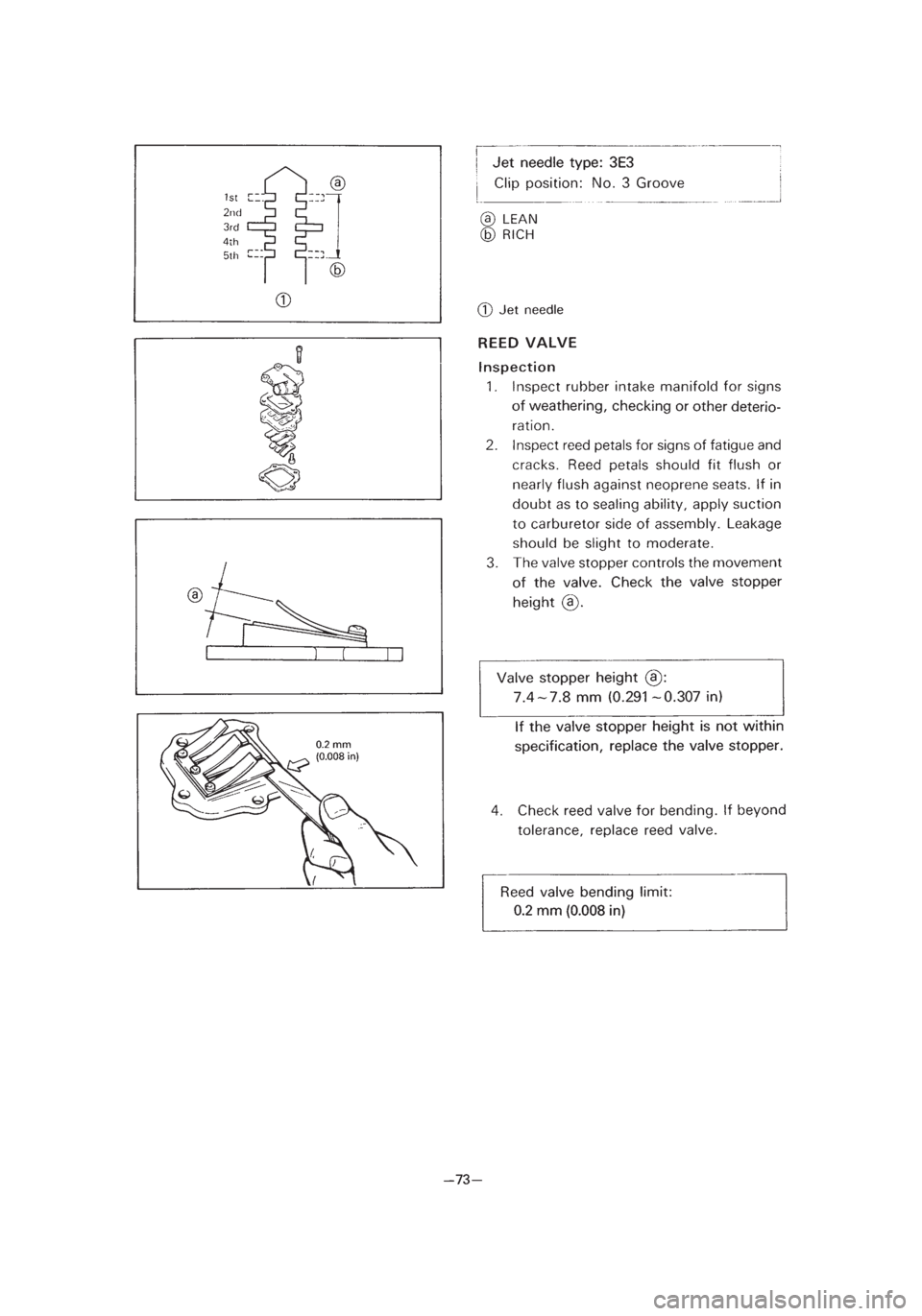YAMAHA PW80 2003  Notices Demploi (in French) *2/3=PW80-3RV-8B  01.4.16 3:41 PM  Page 28 