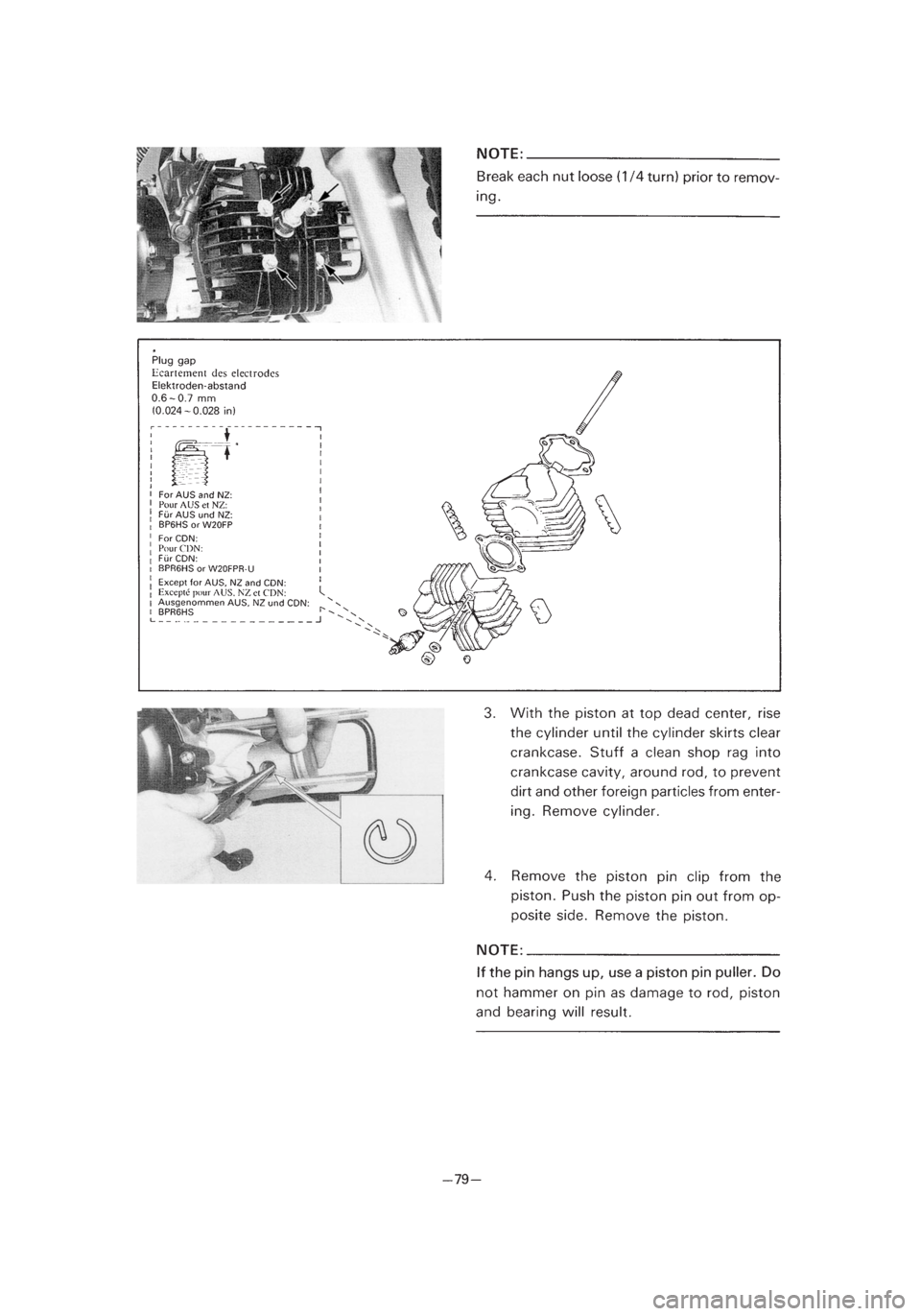 YAMAHA PW80 2003  Notices Demploi (in French) *2/3=PW80-3RV-8B  01.4.16 3:43 PM  Page 34 