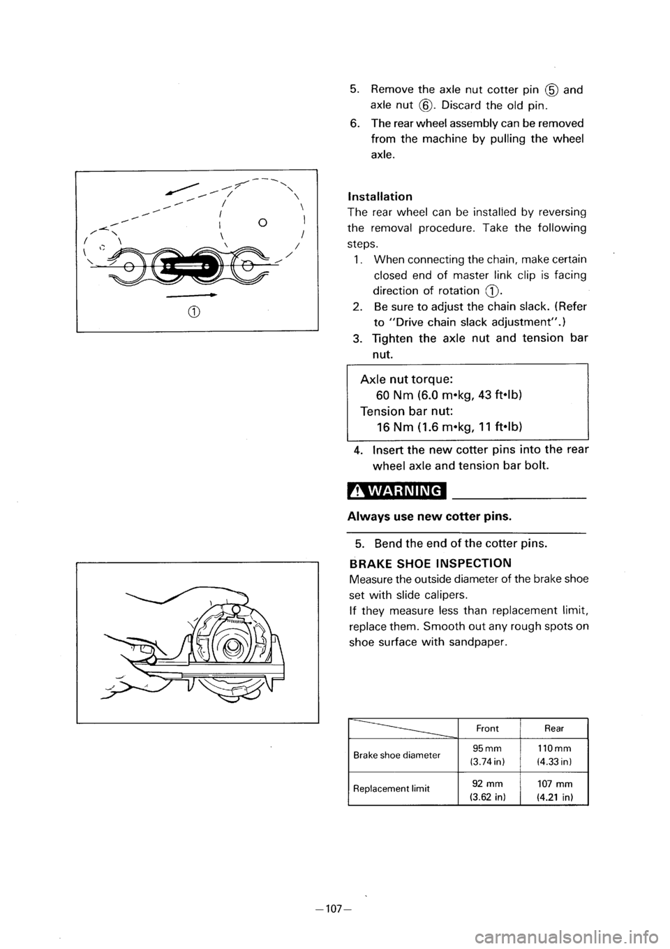 YAMAHA PW80 2001  Betriebsanleitungen (in German) 