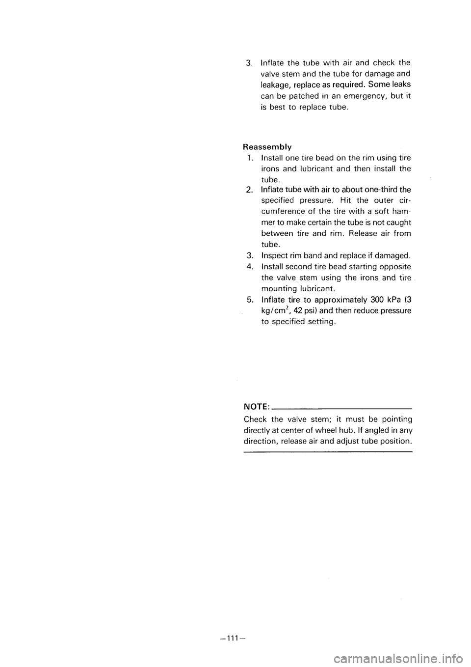 YAMAHA PW80 2001 Owners Manual YAMAHA PW80 2001 Owners Manual