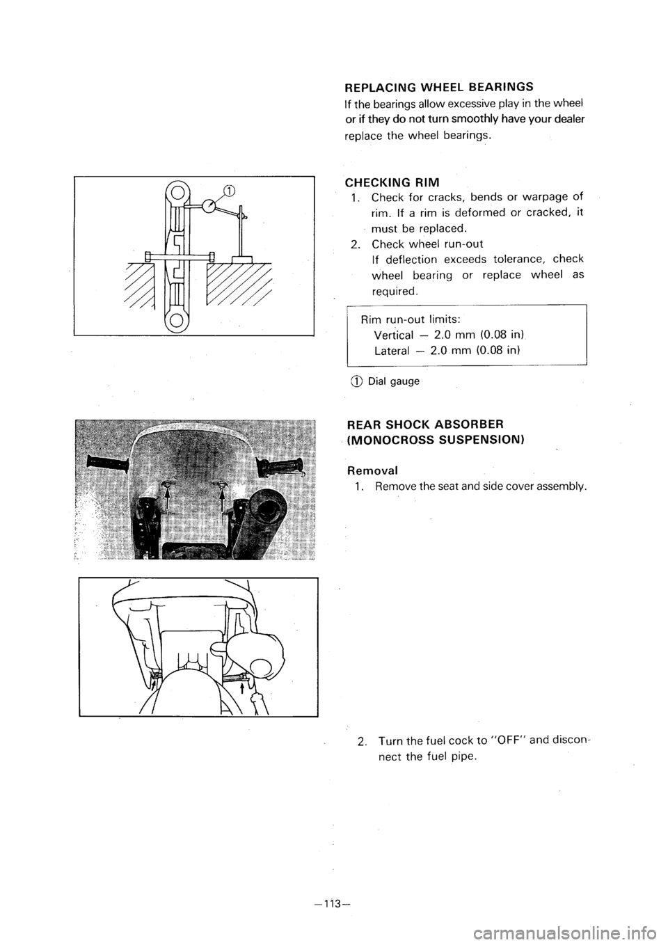 YAMAHA PW80 2001 Owners Manual YAMAHA PW80 2001 Owners Manual