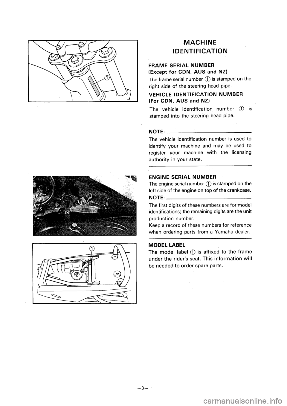 YAMAHA PW80 2001 Betriebsanleitungen (in German) YAMAHA PW80 2001 Betriebsanleitungen (in German)