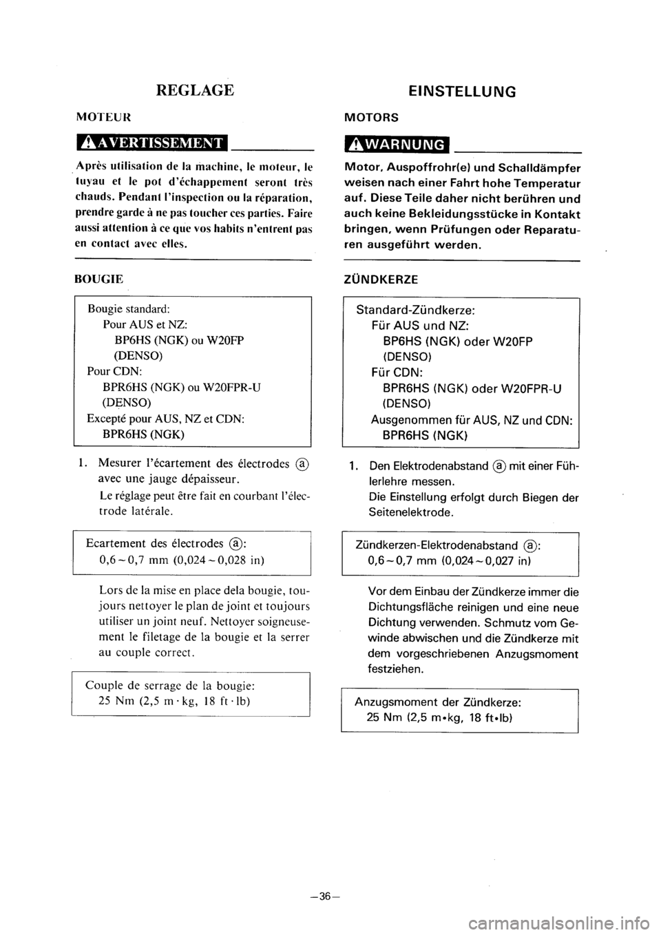 YAMAHA PW80 2001 Workshop Manual 