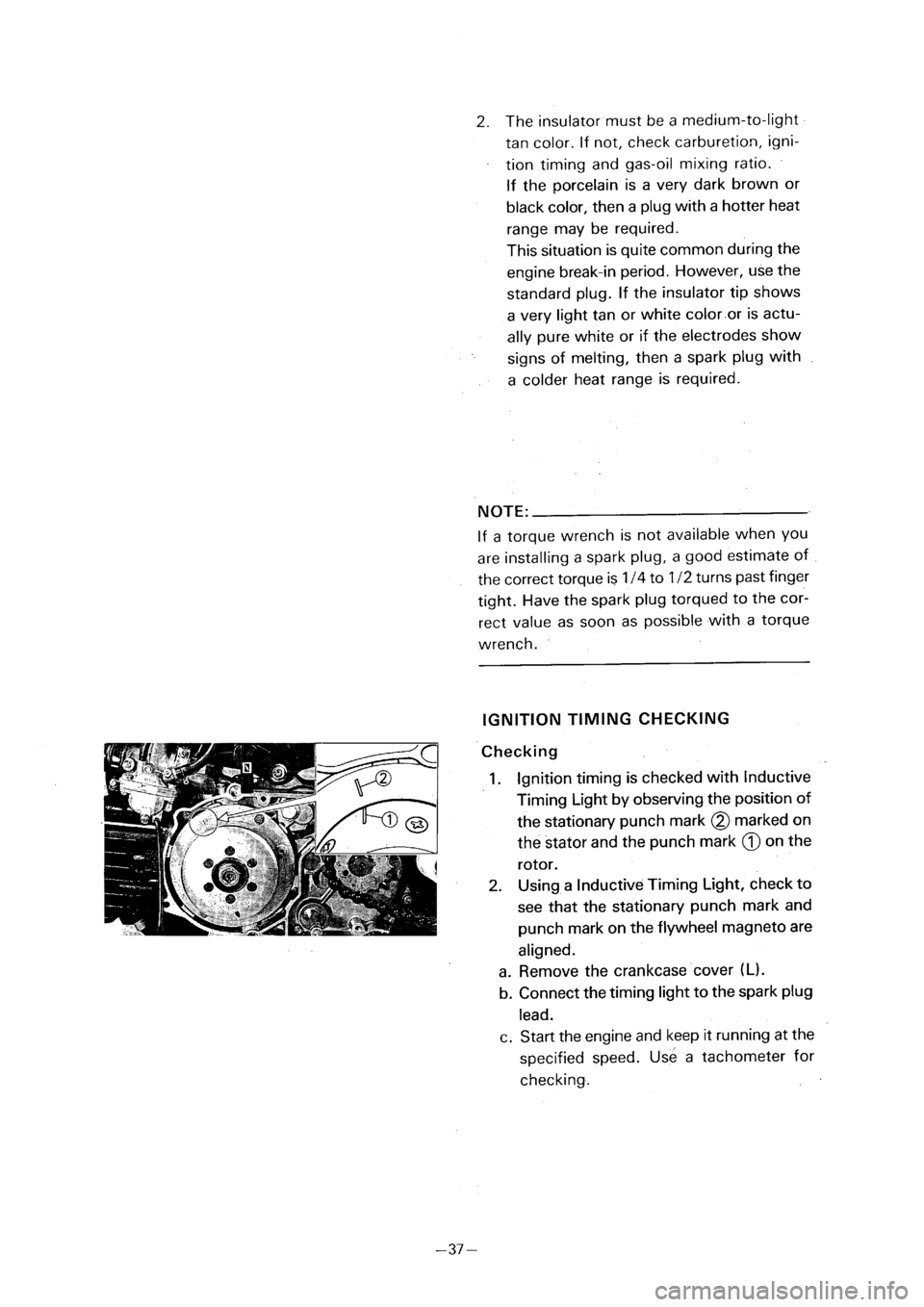 YAMAHA PW80 2001 Workshop Manual 