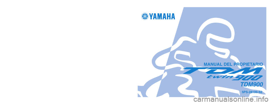 YAMAHA TDM 900 2004  Manuale de Empleo (in Spanish) 