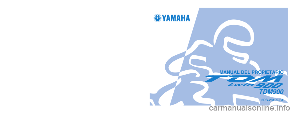 YAMAHA TDM 900 2003  Manuale de Empleo (in Spanish) 