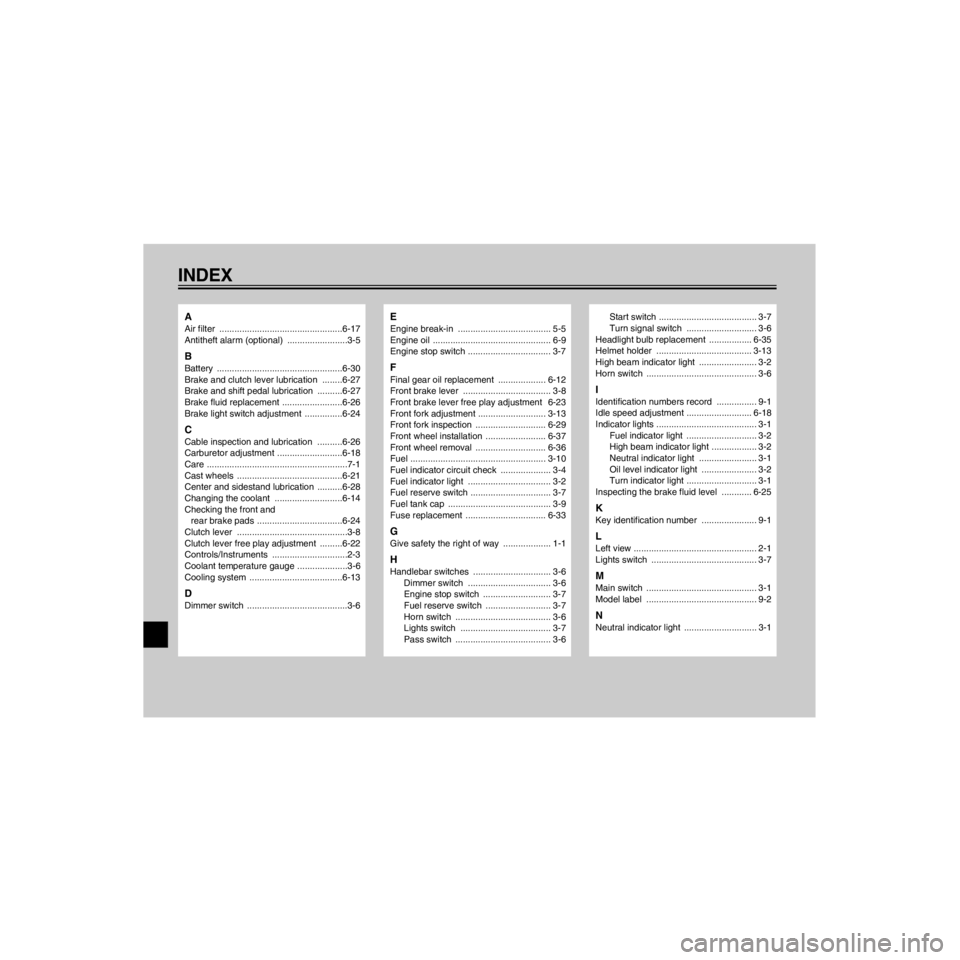 YAMAHA VMAX 1999 Owners Manual -
*/%&9
ðIPNFð*NBJðJNBJ@EBUBð")çïçè@7.9îÃò&Ãð&OHMJTIð&&*9ñGSBNF
"
"JSÿGJMUFSÿ ñññññññññññññññññññññññññññññññññññññññññññññññññéòîà YAMAHA VMAX 1999 Owners Manual -
*/%&9
ðIPNFð*NBJðJNBJ@EBUBð")çïçè@7.9îÃò&Ãð&OHMJTIð&&*9ñGSBNF
"
"JSÿGJMUFSÿ ñññññññññññññññññññññññññññññññññññññññññññññññññéòîÃ
