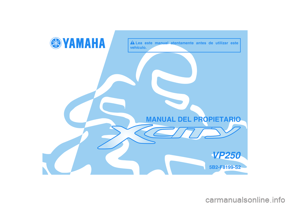 YAMAHA XCITY 250 2010  Manuale de Empleo (in Spanish) 