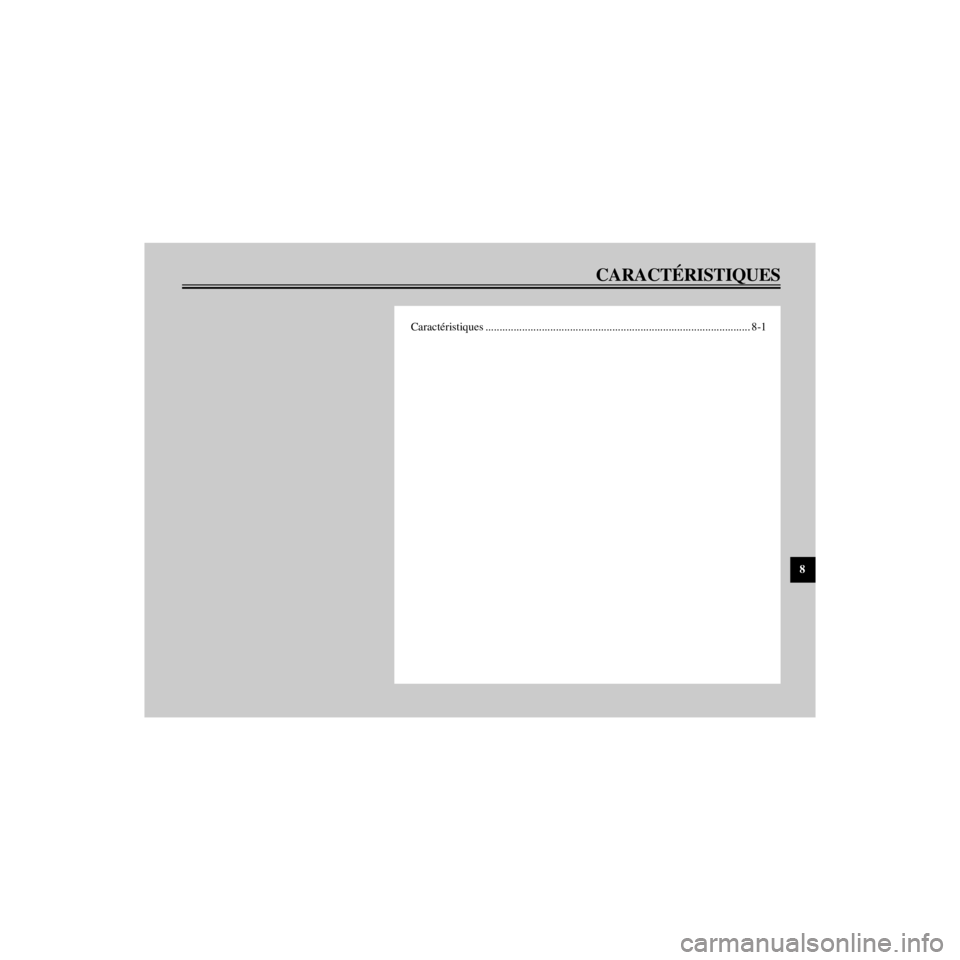 YAMAHA XV535 2000 Notices Demploi (in French) R
CARACTƒRISTIQUES
/Net/layout8/ForUsers_2/mac_user/Kayo/AA9150_XV535-F6/French/F-8TOC.frame
CaractŽristiques ........................................................................................ YAMAHA XV535 2000 Notices Demploi (in French) R
CARACTƒRISTIQUES
/Net/layout8/ForUsers_2/mac_user/Kayo/AA9150_XV535-F6/French/F-8TOC.frame
CaractŽristiques ........................................................................................