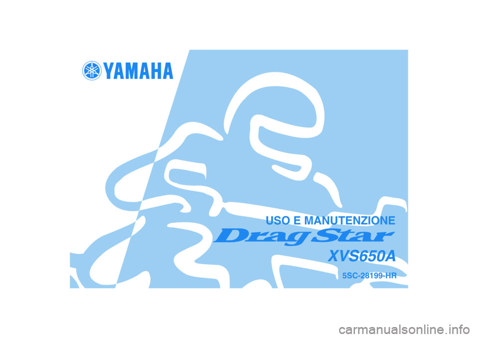 YAMAHA XVS650A 2005  Manuale duso (in Italian) 