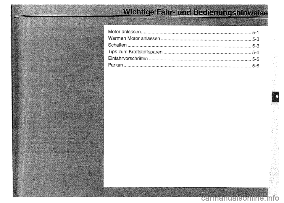 YAMAHA XVZ1300A 2000 Betriebsanleitungen (in German) YAMAHA XVZ1300A 2000 Betriebsanleitungen (in German)
