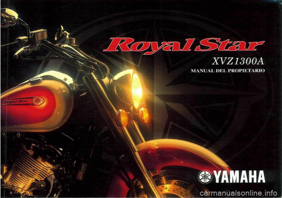 YAMAHA XVZ1300A 2000 Manuale de Empleo (in Spanish) YAMAHA XVZ1300A 2000 Manuale de Empleo (in Spanish)