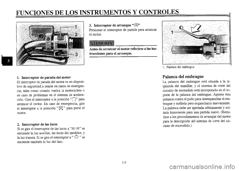YAMAHA XVZ1300A 2000  Manuale de Empleo (in Spanish) 