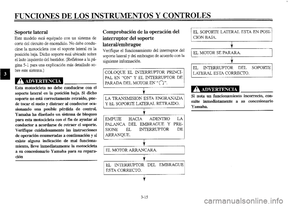 YAMAHA XVZ1300A 2000 Manuale de Empleo (in Spanish) YAMAHA XVZ1300A 2000 Manuale de Empleo (in Spanish)