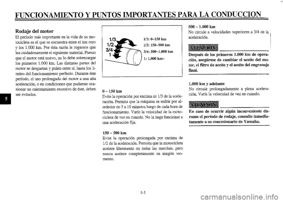 YAMAHA XVZ1300A 2000  Manuale de Empleo (in Spanish) 