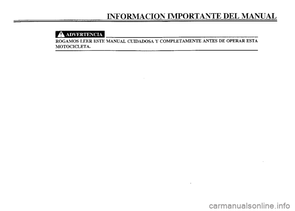 YAMAHA XVZ1300A 2000 Manuale de Empleo (in Spanish) YAMAHA XVZ1300A 2000 Manuale de Empleo (in Spanish)