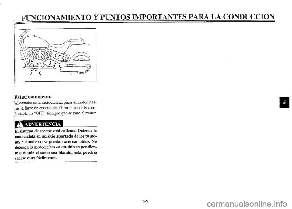 YAMAHA XVZ1300A 2000  Manuale de Empleo (in Spanish) 