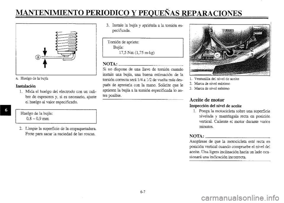 YAMAHA XVZ1300A 2000  Manuale de Empleo (in Spanish) 