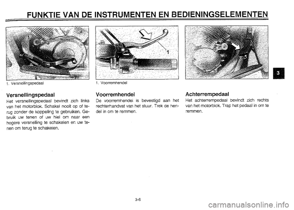 YAMAHA XVZ1300A 2000  Instructieboekje (in Dutch) 
