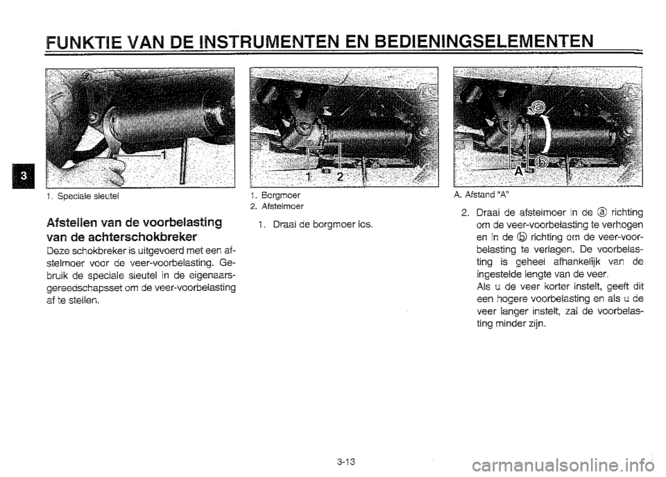 YAMAHA XVZ1300A 2000  Instructieboekje (in Dutch) 