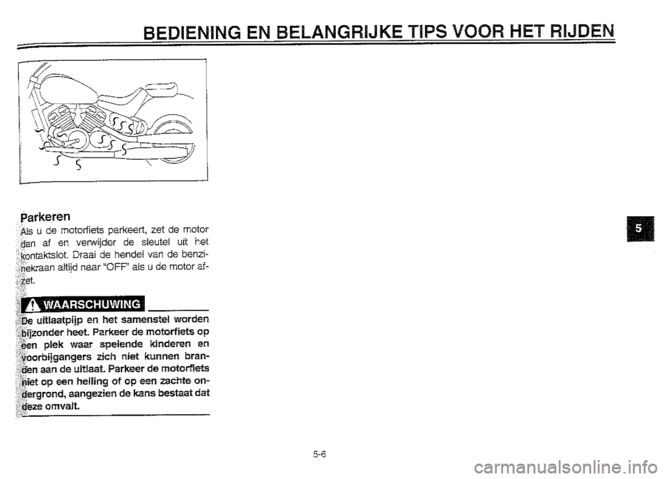 YAMAHA XVZ1300A 2000  Instructieboekje (in Dutch) 