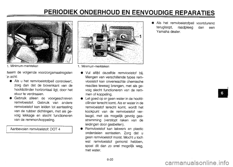 YAMAHA XVZ1300A 2000  Instructieboekje (in Dutch) 