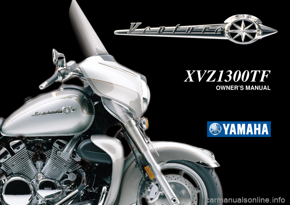 YAMAHA XVZ1300TF 2000  Owners Manual XVZ1300TF
OWNER’S MANUAL 