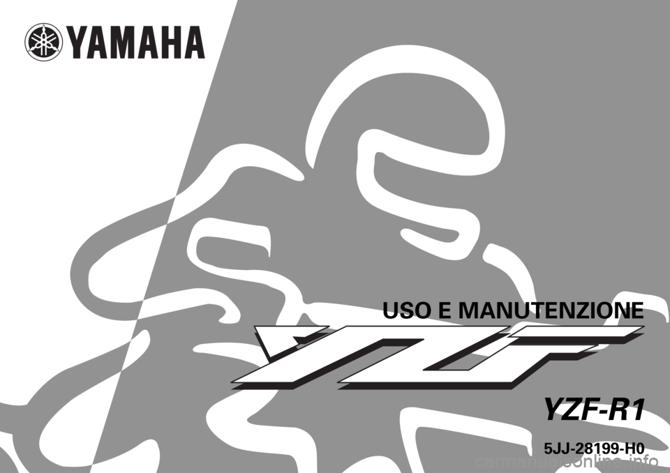 YAMAHA YZF-R1 2000  Manuale duso (in Italian) 