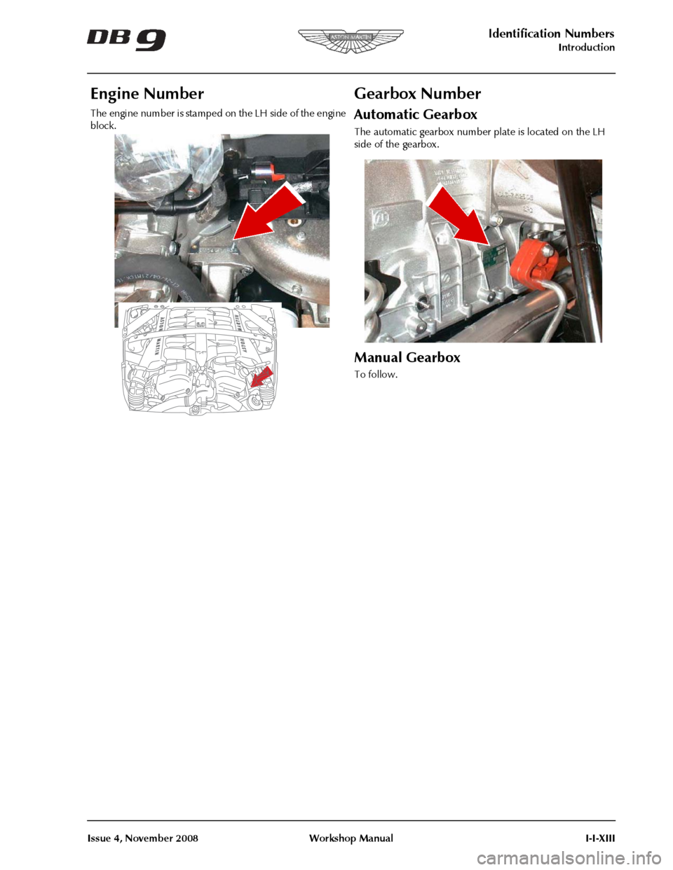 ASTON MARTIN DB9 2008 User Guide ASTON MARTIN DB9 2008 User Guide