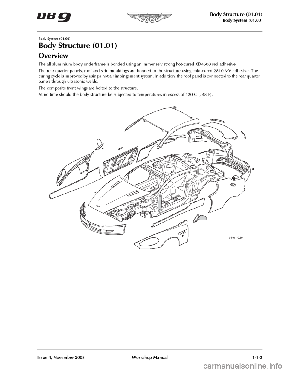 ASTON MARTIN DB9 2008 User Guide ASTON MARTIN DB9 2008 User Guide