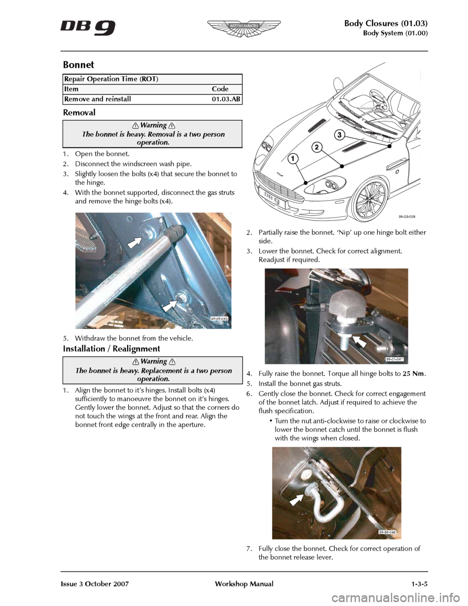 ASTON MARTIN DB9 2008 Owners Manual ASTON MARTIN DB9 2008 Owners Manual