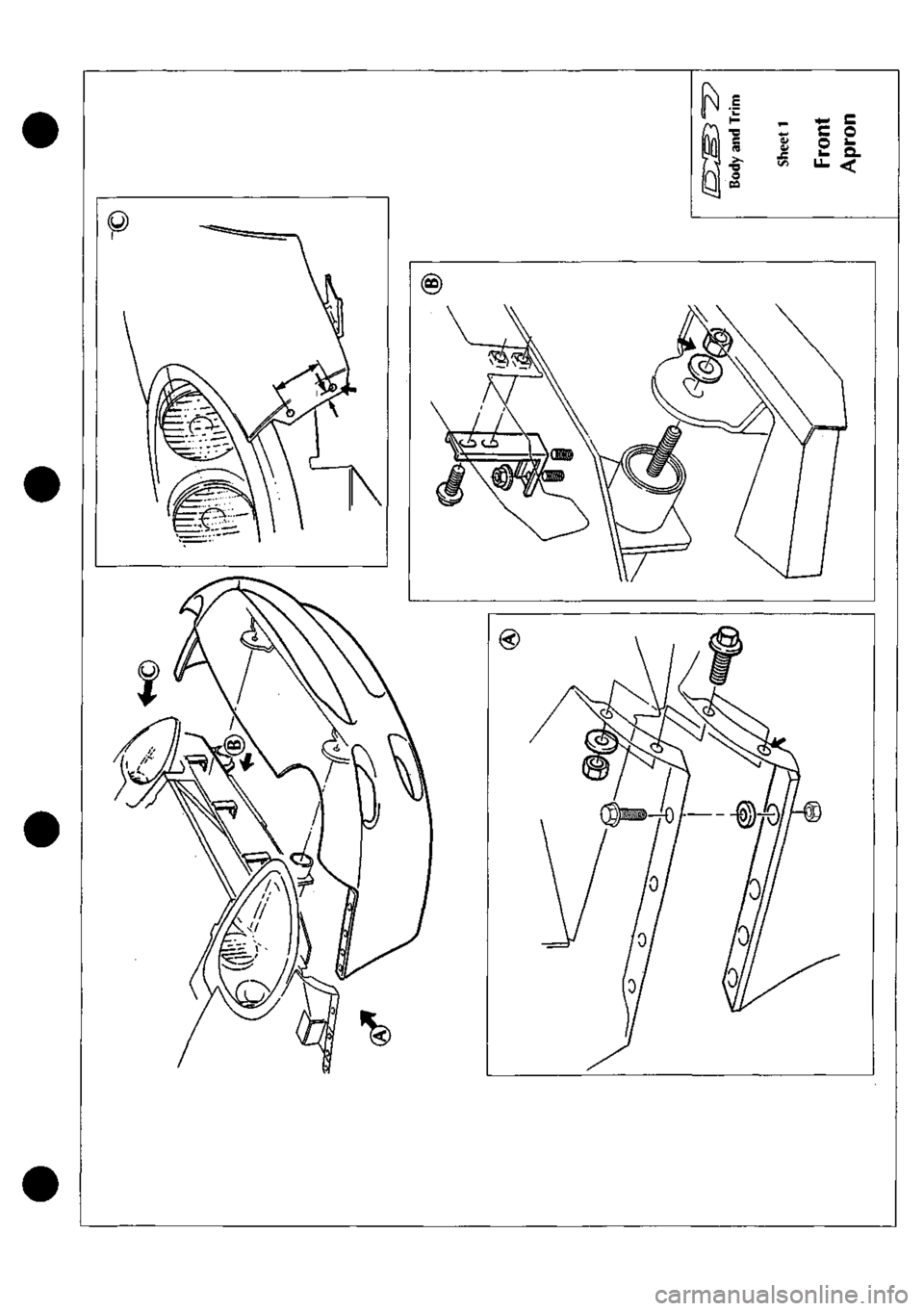 ASTON MARTIN DB7 1997  Workshop Manual 