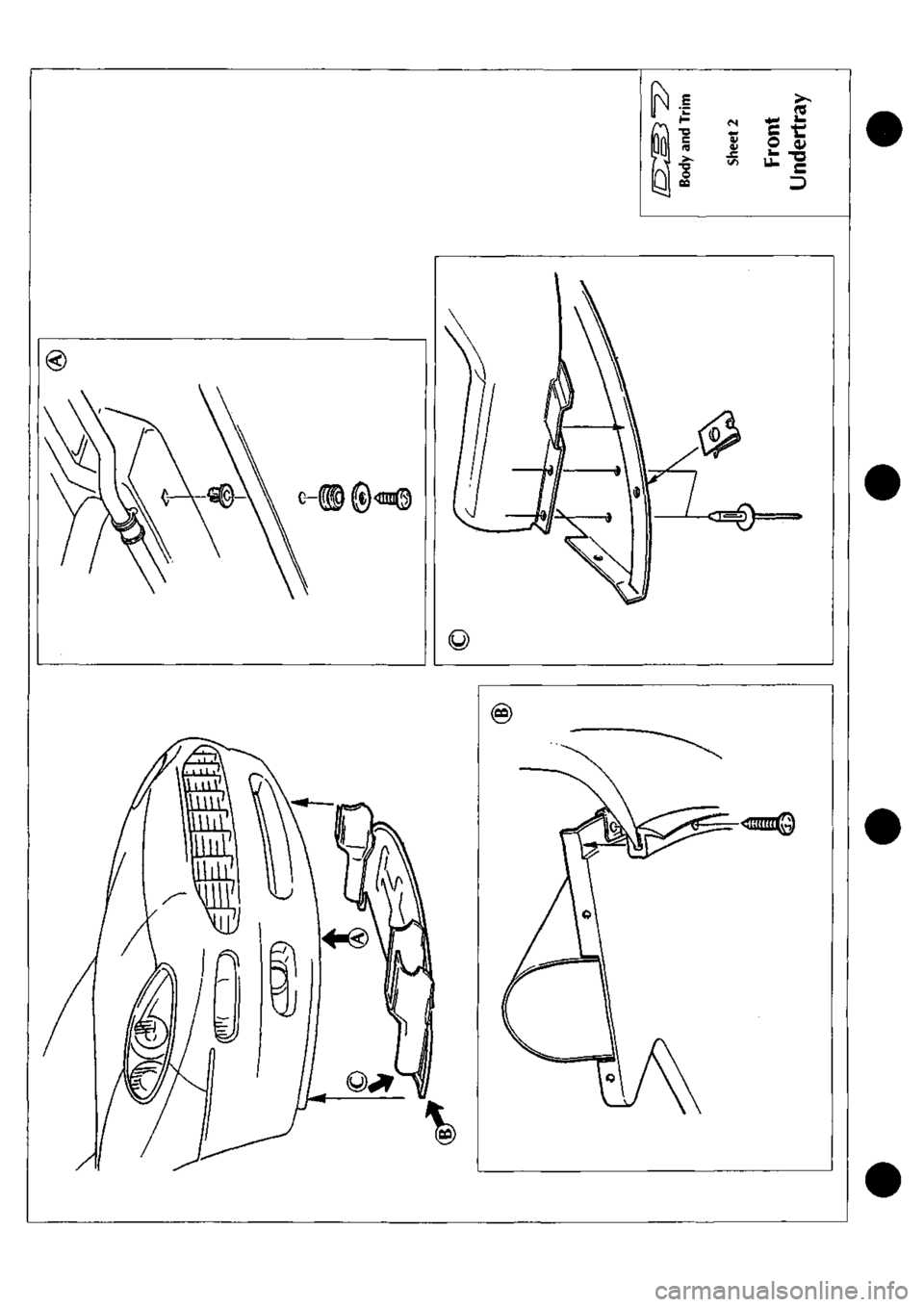 ASTON MARTIN DB7 1997  Workshop Manual 