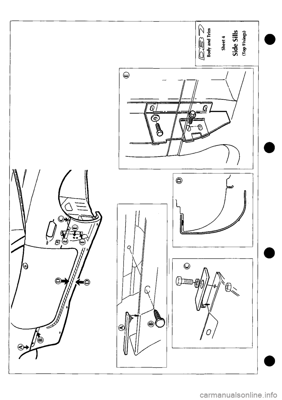 ASTON MARTIN DB7 1997  Workshop Manual 