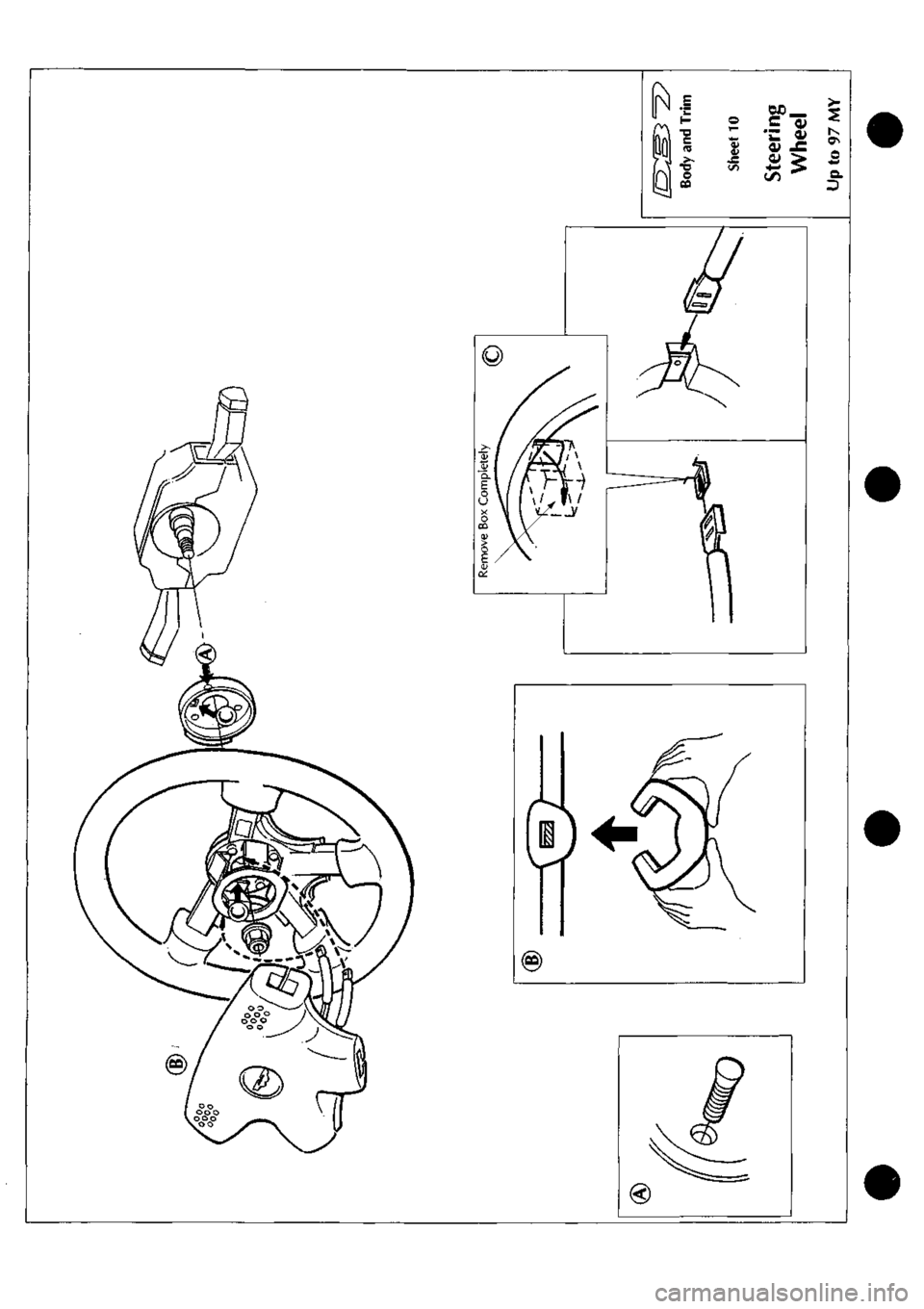 ASTON MARTIN DB7 1997  Workshop Manual 