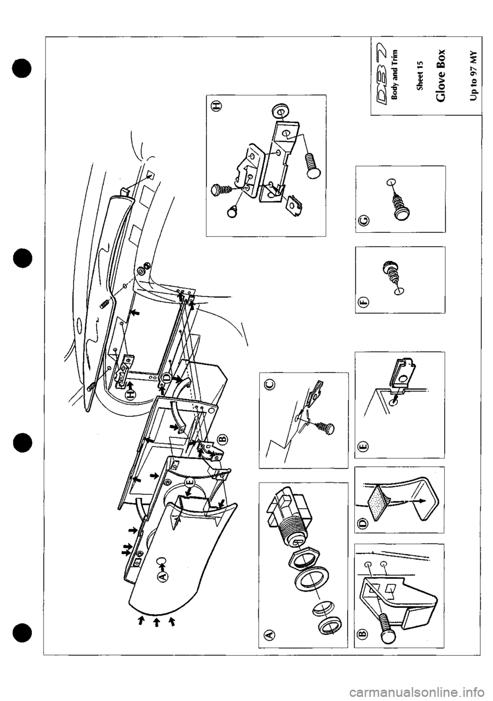 ASTON MARTIN DB7 1997  Workshop Manual 
J^
 ^ 

©v^  
