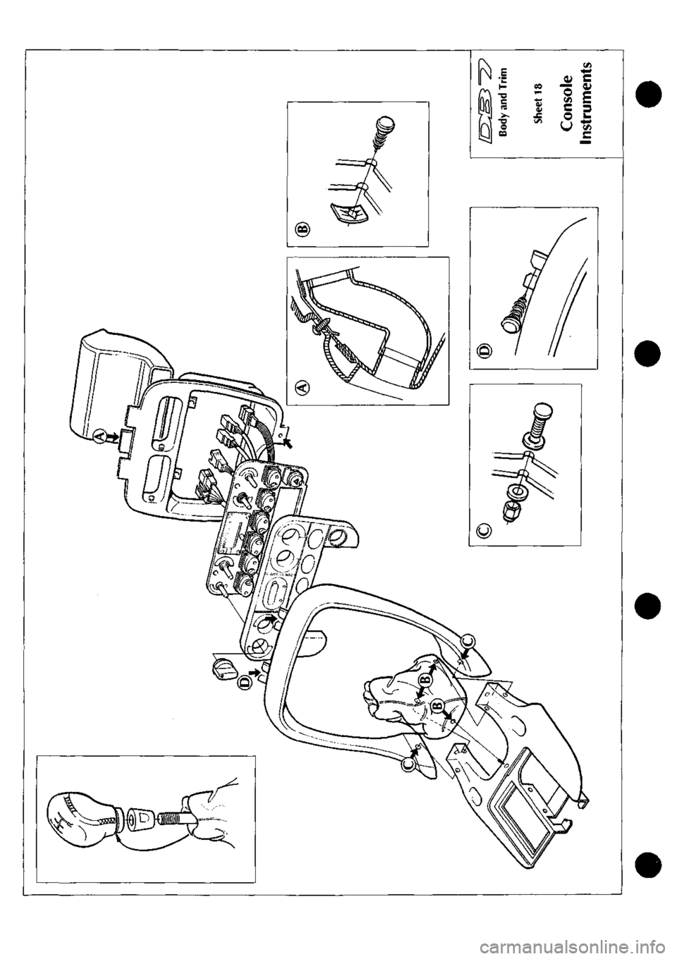 ASTON MARTIN DB7 1997  Workshop Manual 