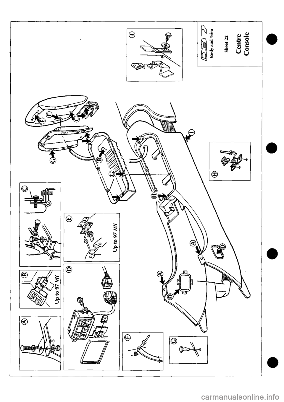 ASTON MARTIN DB7 1997  Workshop Manual 