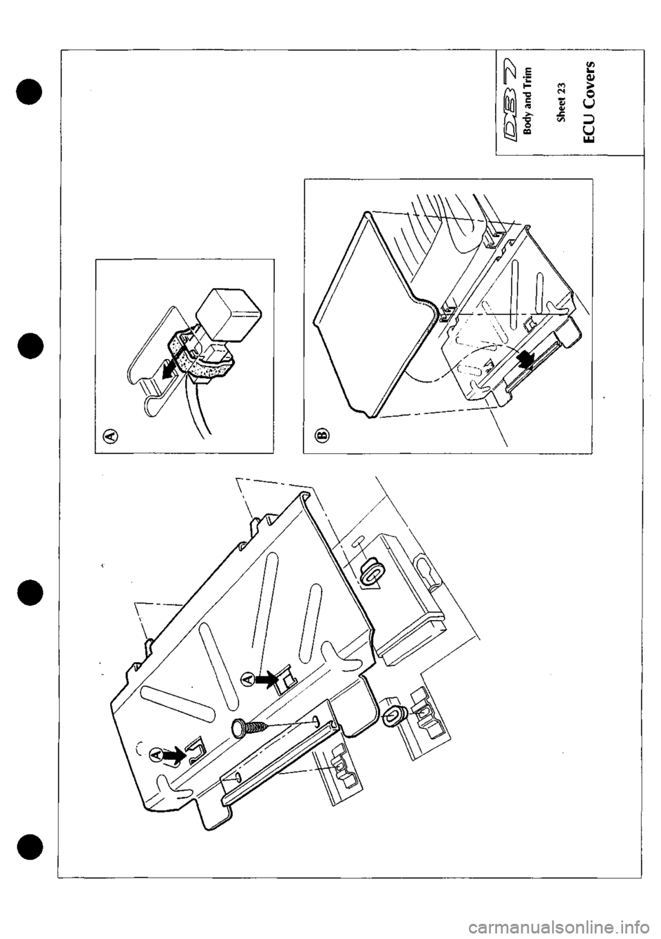 ASTON MARTIN DB7 1997  Workshop Manual 