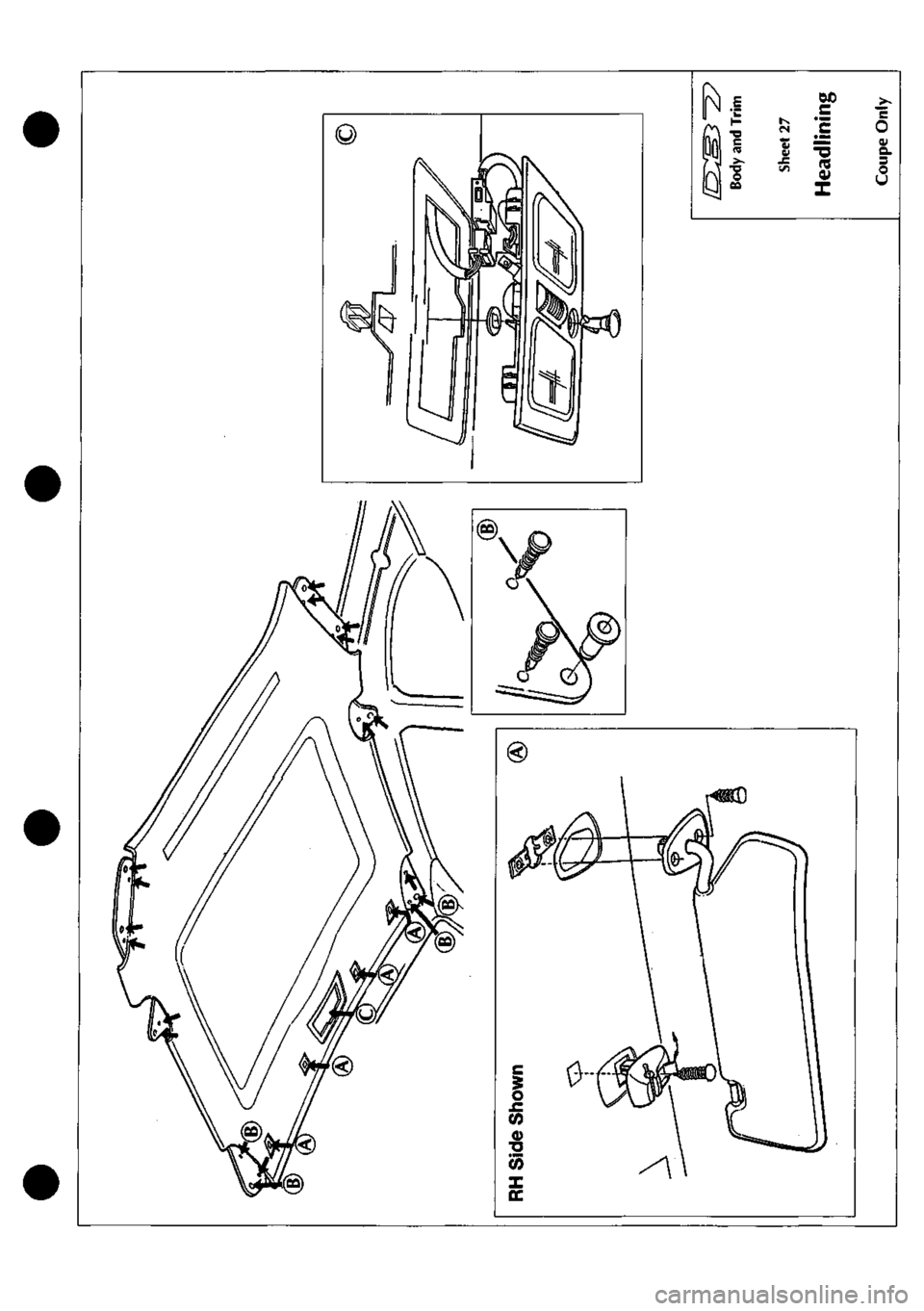 ASTON MARTIN DB7 1997  Workshop Manual 