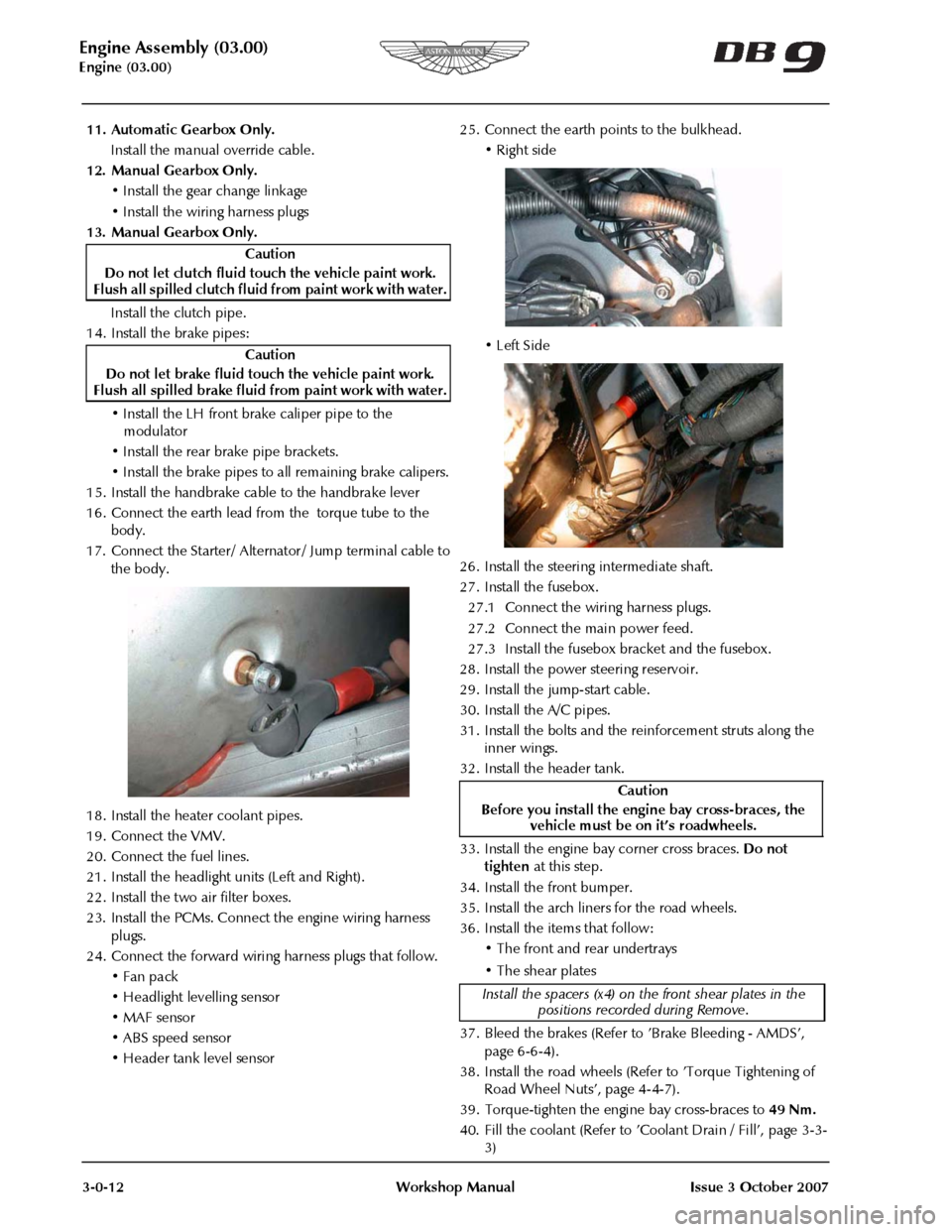 ASTON MARTIN DB9 2008 OBDII Diagnostic Manual ASTON MARTIN DB9 2008 OBDII Diagnostic Manual