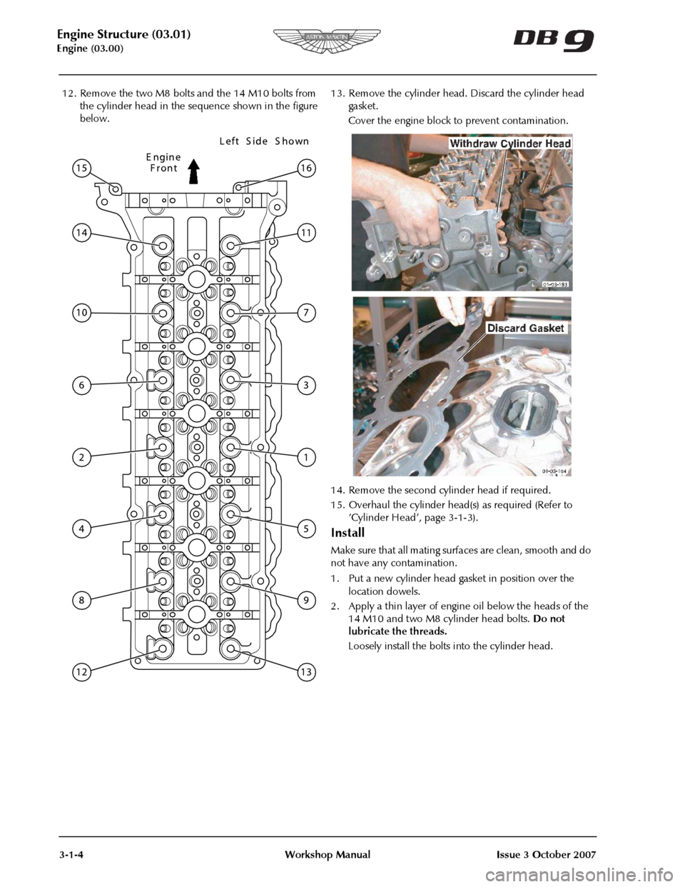 ASTON MARTIN DB9 2008 OBDII Diagnostic Manual ASTON MARTIN DB9 2008 OBDII Diagnostic Manual